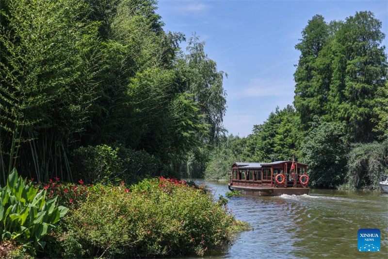 Bustani ya kitaifa?ya ardhioevu ya Zhejiang, China yafanya juhudi za kuboresha mazingira ya kiikolojia